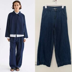 Elk The Label Wide Leg Denim Jeans
